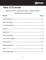 Предварительный просмотр 2 страницы Omcan MS-CN-0220-C Instruction Manual