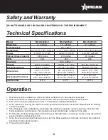 Предварительный просмотр 6 страницы Omcan MS-CN-0220-C Instruction Manual