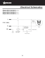 Предварительный просмотр 21 страницы Omcan MS-CN-0220-C Instruction Manual