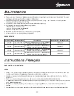 Предварительный просмотр 8 страницы Omcan MS-CN-0220 Instruction Manual