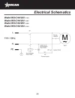 Предварительный просмотр 23 страницы Omcan MS-CN-0220 Instruction Manual