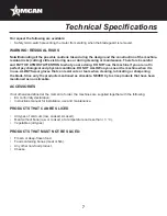 Предварительный просмотр 7 страницы Omcan MS-IT-0220-B Instruction Manual