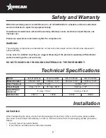 Preview for 7 page of Omcan MS-IT-0250-M Manual