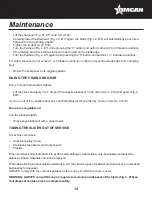 Preview for 14 page of Omcan MS-IT-0250-M Manual