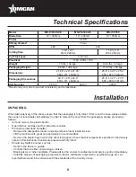 Предварительный просмотр 9 страницы Omcan MS-IT-0300-CE Instruction Manual