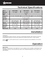 Предварительный просмотр 7 страницы Omcan MS-IT-0300-G Instruction Manual