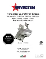 Omcan MS-IT-0300-H Instruction Manual preview