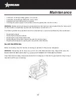 Предварительный просмотр 17 страницы Omcan MS-IT-0300-V, MS-0330-V,MS-0350-V, MS-0370-V Instruction Manual