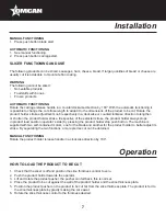 Preview for 7 page of Omcan MS-IT-0370-H Instruction Manual