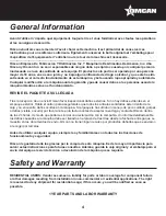 Preview for 4 page of Omcan MT-CA-0150 Instruction Manual