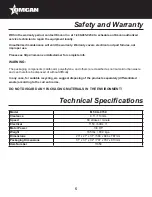 Preview for 5 page of Omcan MT-CA-0150 Instruction Manual