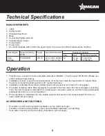 Preview for 6 page of Omcan MX-CN-0007-G Instruction Manual