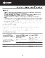 Preview for 13 page of Omcan MX-CN-0007-G Instruction Manual