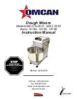 Omcan MX-CN-0037 Instruction Manual preview