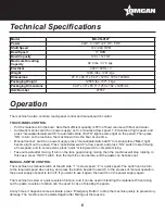 Предварительный просмотр 6 страницы Omcan MX-CN-0127 Instruction Manual