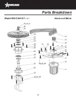 Предварительный просмотр 9 страницы Omcan MX-CN-0127 Instruction Manual