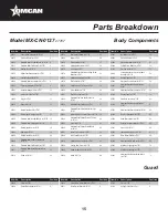 Preview for 15 page of Omcan MX-CN-0127 Instruction Manual