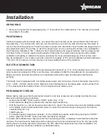 Предварительный просмотр 8 страницы Omcan MX-IT-0020-F Instruction Manual