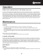 Предварительный просмотр 10 страницы Omcan MX-IT-0020-F Instruction Manual