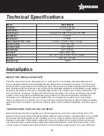 Preview for 8 page of Omcan MX-IT-0060-M Instruction Manual