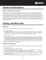 Preview for 4 page of Omcan PC-CN-0009 Instruction Manual