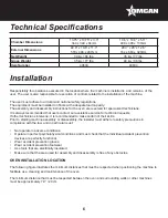 Предварительный просмотр 6 страницы Omcan PE-IT-0005 Instruction Manual