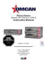 Omcan PE-IT-0019-S Instruction Manual preview