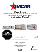 Preview for 1 page of Omcan PE-IT-0024-S Instruction Manual