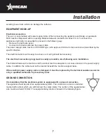 Preview for 7 page of Omcan PE-IT-0024-S Instruction Manual