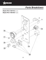 Предварительный просмотр 13 страницы Omcan PE-IT-0038-D Instruction Manual