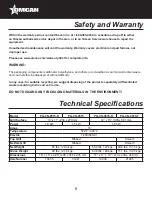 Предварительный просмотр 5 страницы Omcan PG-CN-0515-R Instruction Manual