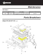 Предварительный просмотр 7 страницы Omcan PG-CN-0711-R Instruction Manual