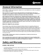 Предварительный просмотр 4 страницы Omcan PG-IT-0483-R Instruction Manual