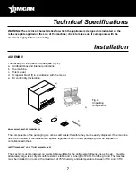 Предварительный просмотр 7 страницы Omcan PG-IT-0483-R Instruction Manual