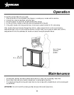 Предварительный просмотр 9 страницы Omcan PG-IT-0483-R Instruction Manual