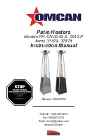 Preview for 1 page of Omcan PH-CN-0042-S Instruction Manual