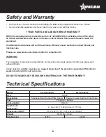 Preview for 8 page of Omcan PH-CN-0042-S Instruction Manual