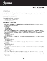 Preview for 9 page of Omcan PH-CN-0042-S Instruction Manual