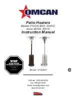 Omcan PH-CN-0045 Instruction Manual preview