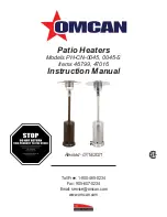 Preview for 1 page of Omcan PH-CN-0045 Instruction Manual