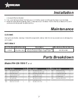 Preview for 7 page of Omcan PH-CN-1100-T Instruction Manual