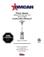 Omcan PH-CN-2210-S Instruction Manual preview