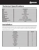 Preview for 8 page of Omcan PH-CN-2210-S Instruction Manual