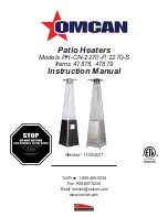 Omcan PH-CN-2270-P Instruction Manual preview