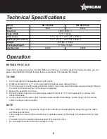 Preview for 6 page of Omcan PM-CN-0150 Instruction Manual