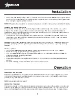 Preview for 9 page of Omcan PM-IT-0008 Instruction Manual