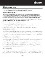 Preview for 12 page of Omcan PM-IT-0012E Instruction Manual