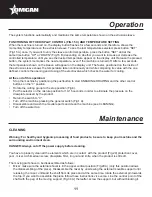 Preview for 11 page of Omcan PM-IT-0080 Instruction Manual