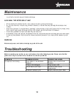 Предварительный просмотр 10 страницы Omcan PT-CN-0686-HC Instruction Manual