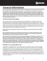 Preview for 4 page of Omcan RE-CN-0021-G-HC Instruction Manual